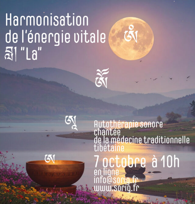 insta_bLa_bol_Firefly_une belle pleine lune et une rivière avec des fleurs, ajouter un bol tibétain 114327 copie